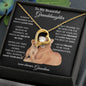 Forever Love Necklace for My Beautiful Granddaughter Necklace, Granddaughter Gift from Grandma, Gift from Grandpa, Granddaughter Birthday, Graduation, Christmas Gifts