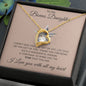 To My Bonus Daughter Forever Love Necklace Gift for Christmas, Special Occasions, Birthday