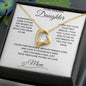 Forever Love Necklace Daughter Gift from Mom to Daughter Necklace for Daughter Gift for Daughter from Mom daughter Christmas Gift birthday gift