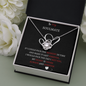 To My Soulmate Always and Forever Love Knot Necklace