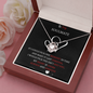 To My Soulmate Always and Forever Love Knot Necklace