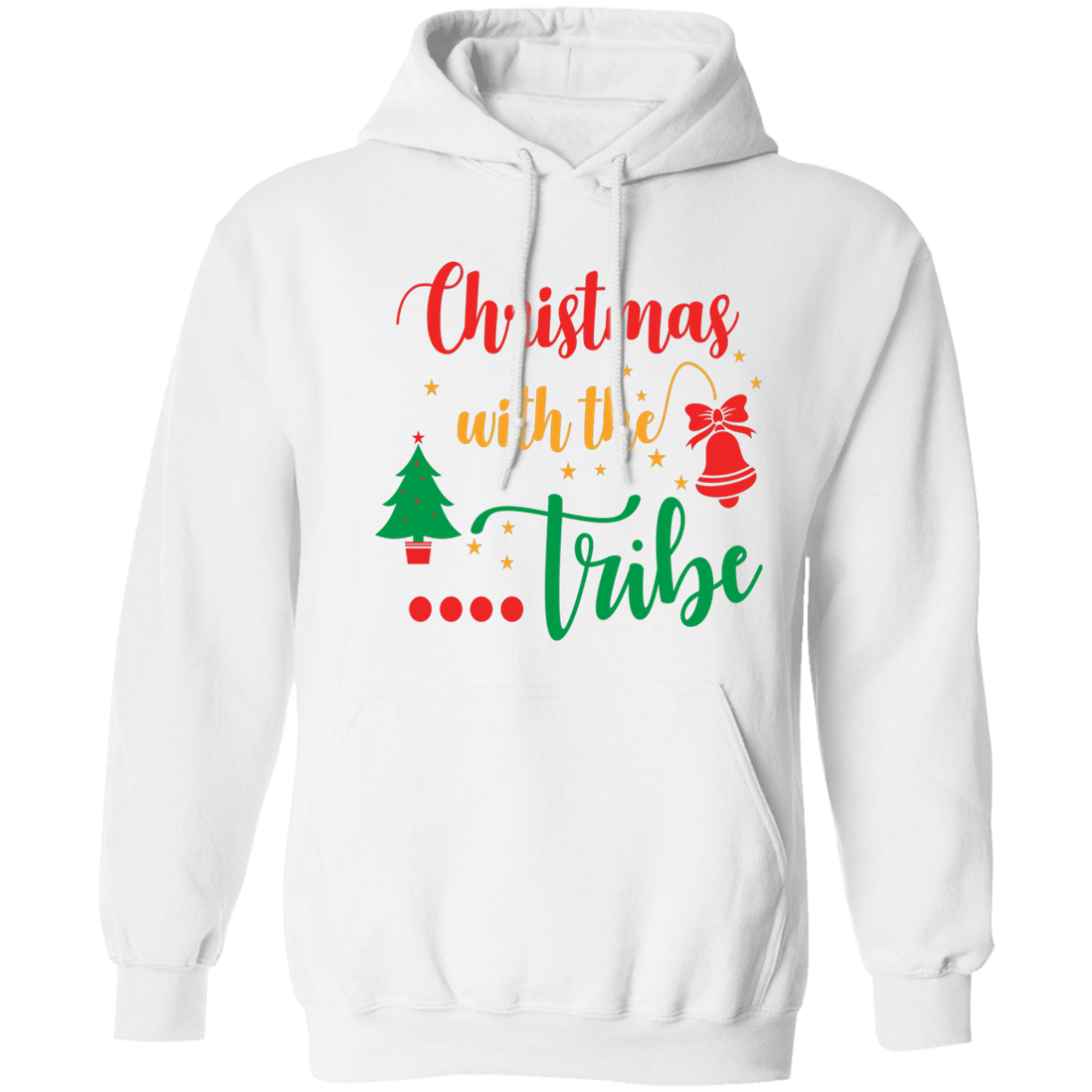 Christmas with the tribe hoodie