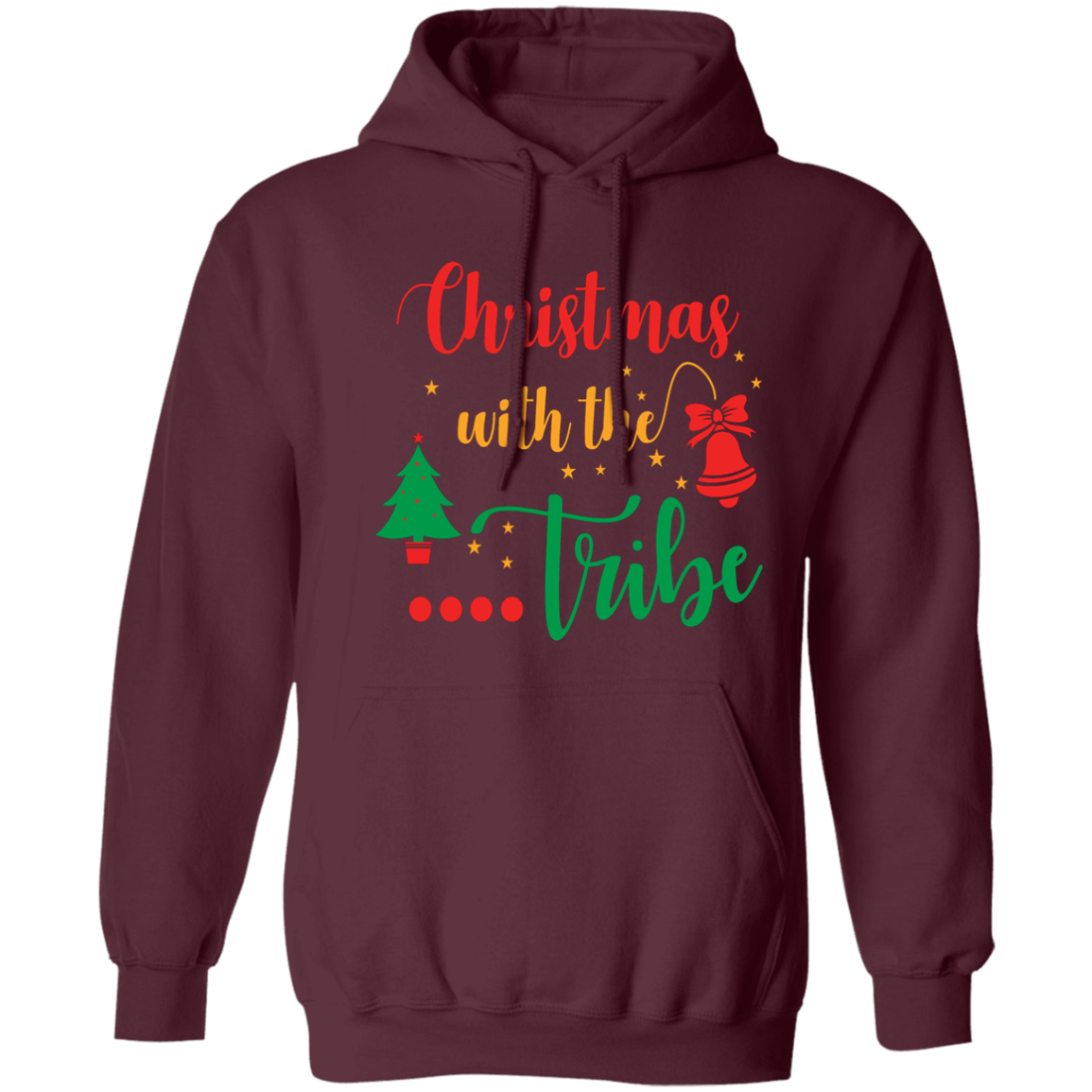 Christmas with the tribe hoodie