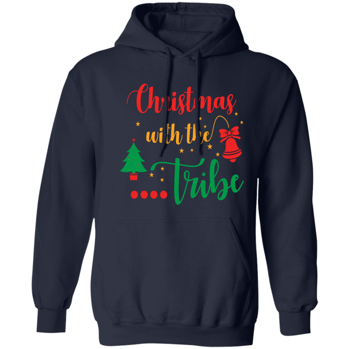 Christmas with the tribe hoodie