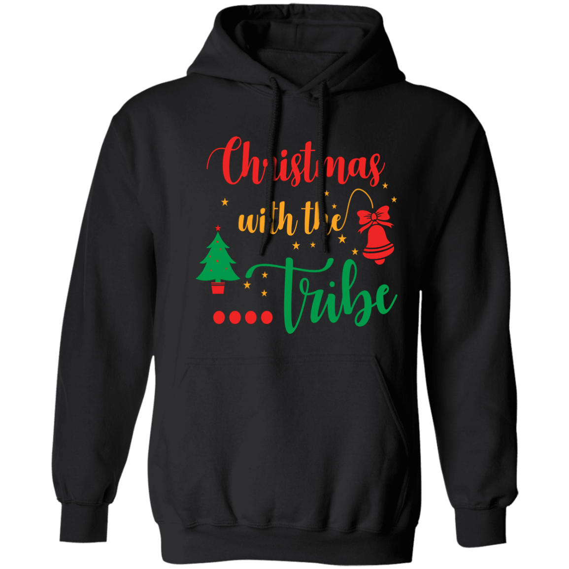 Christmas with the tribe hoodie